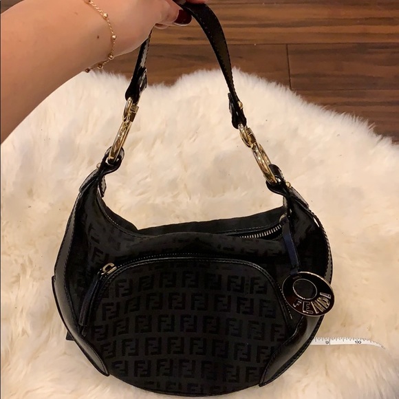 Authentic Black Vintage Zucca Fendi bag ✨ - Picture 5 of 8